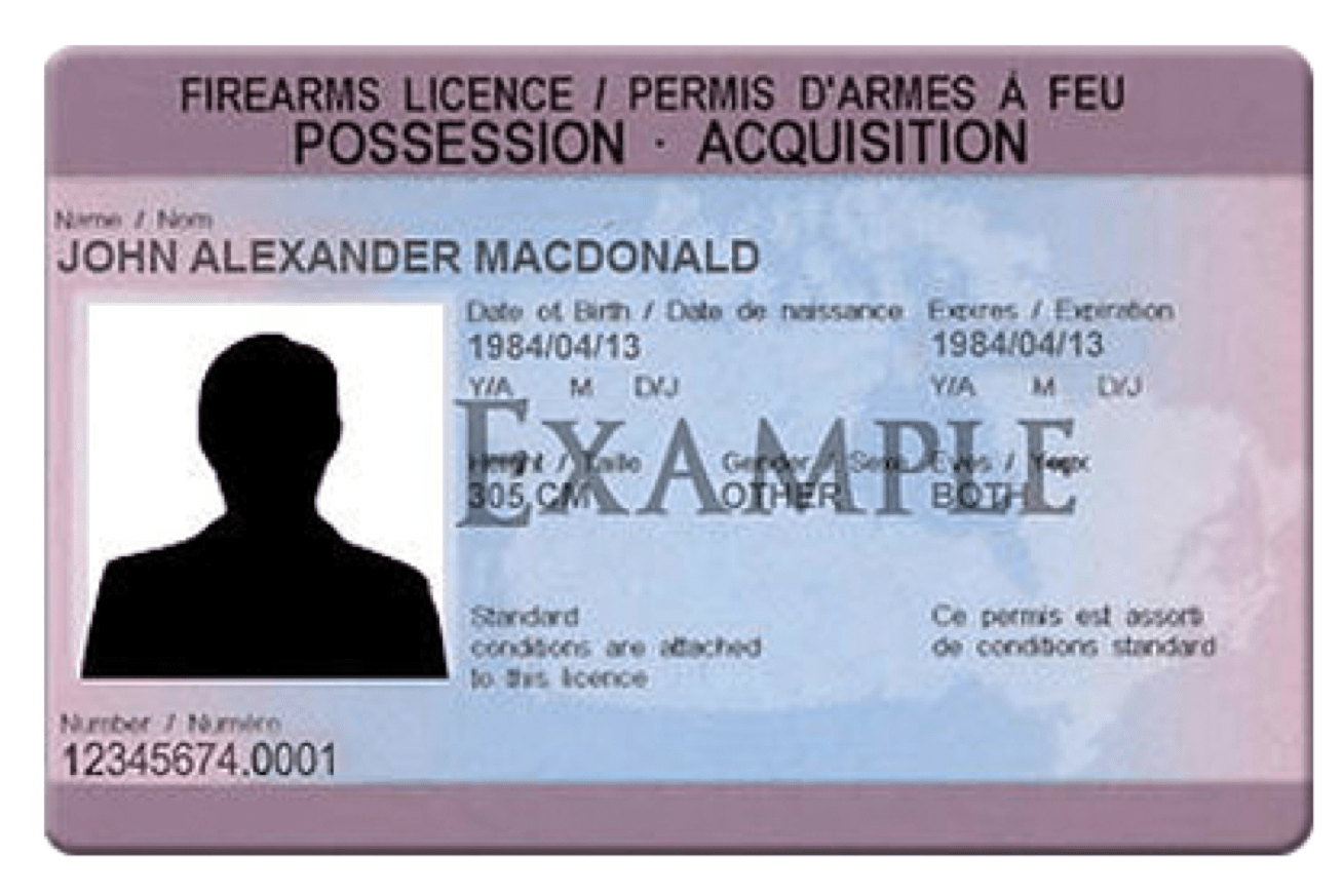 Getting A Possession And Acquisition License (P.a.l.): | Rangeview Sports Canada