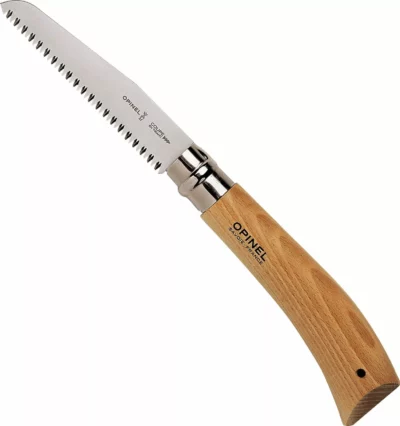 Opinel No.12 Carbon Steel Folding Saw - Natural - Opinel - Rangeview Sports Canada