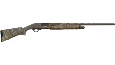 Canuck Hunter Pump 20ga Bronze Cerakote Mossy Oak Bottomlands Camo