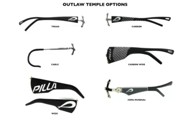*Special Order* Pilla Outlaw X7 Temples - Pilla - Rangeview Sports Canada