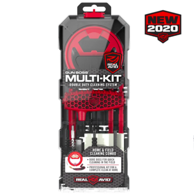 Real Avid Gun Boss Multi-Kit, .243 Cal/.260 Cal/6.5mm Cleaning Kit