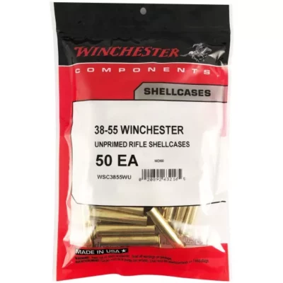 Winchester Brass 38-55 Unprimed 50 Count