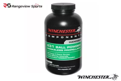 Winchester 231 Smokeless Propellant Ball Powder – 1Lb Can Rangeviewsports Canada