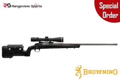 Browning X-Bolt Max Long Range Rifle, Stainless Steel rangeview sports canada