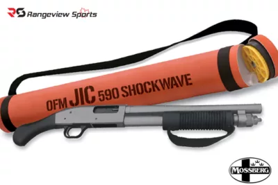 Mossberg 590 JIC Shockwave Shotgun, 12Ga with Storage Tube rangeview sports canada