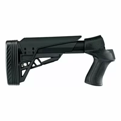 ATI Shotforce Adjustable Tactlite Stock for Moss/Rem/Win 12Ga - Black - ATI - Rangeview Sports Canada