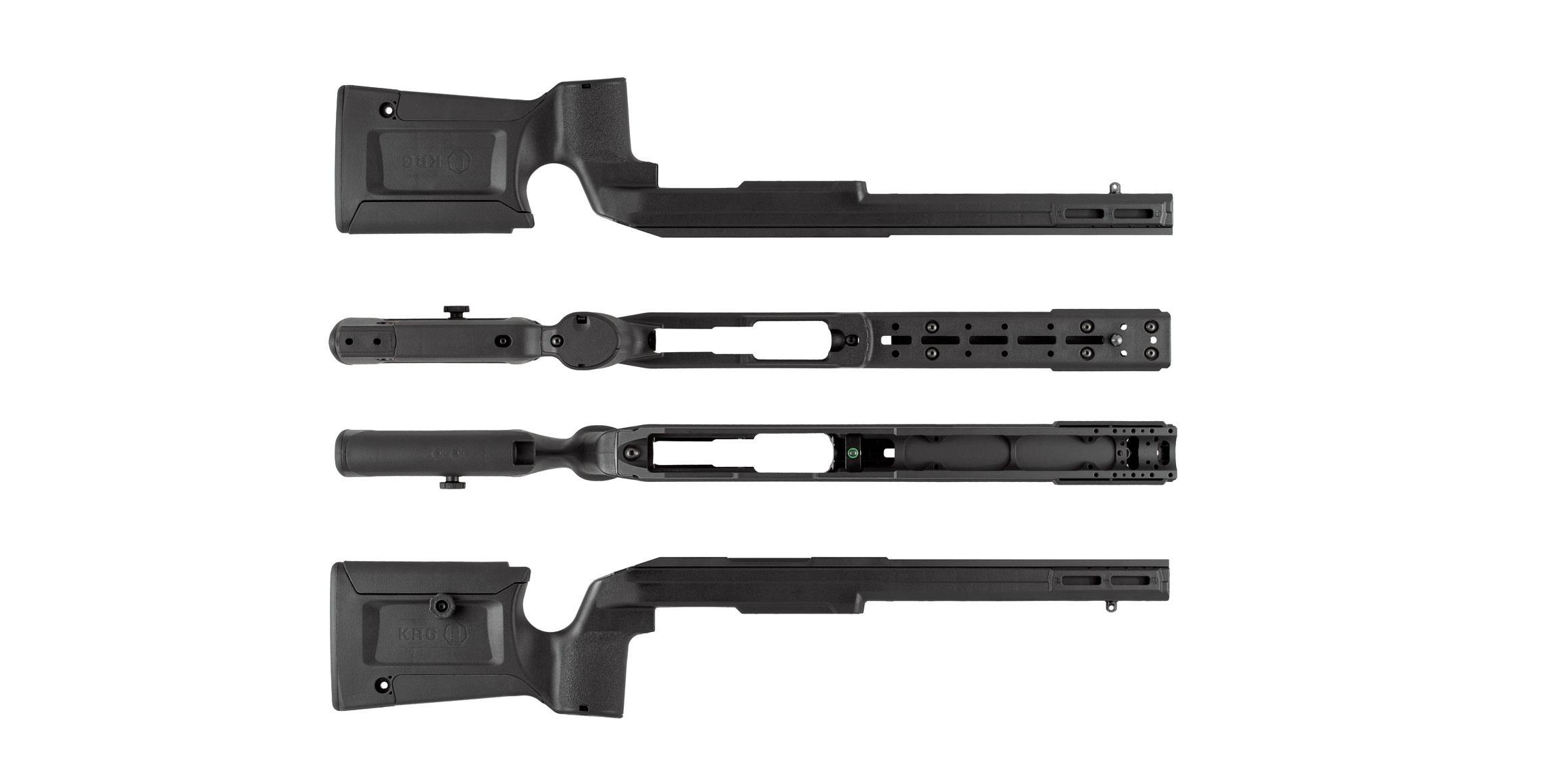 KRG Bravo 10/22 Chassis Stealth Grey Rangeview Sports Canada