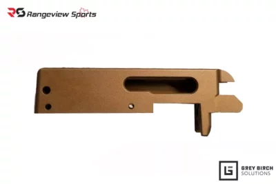 Grey Birch Shrike Red Dot Ready Receiver For Ruger 10:22 with Burnt Bronze Cerakote rangeviewsports-canada-1