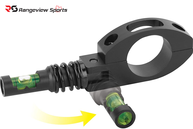 Wheeler Anti-Cant Level Indicator For Rifles – 1” Size, Improves Long-Range Accuracy, Mounts On Scope