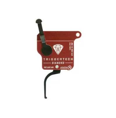TriggerTech Remington 700 Diamond Trigger, Flat - Red