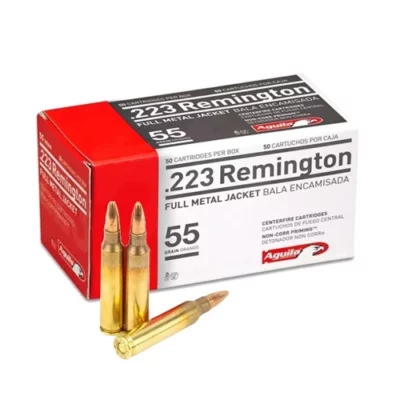 Aguila Non-Corr Priming .223 Rem 55 Gr, 3250 FPS, FMJ - 50Rds - Aguila - Rangeview Sports Canada