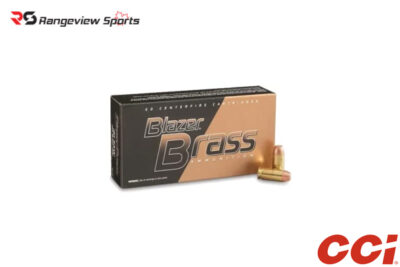 CCI Blazer Brass 40 S&W Pistol Ammo 180Gr FMJ – 50Rds Rangeview sports CANADA