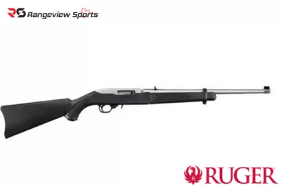 Ruger 10:22 Takedown Stainless Steel Rifle, 22 LR, 18.5″, Black -Rangeviewsports Canada
