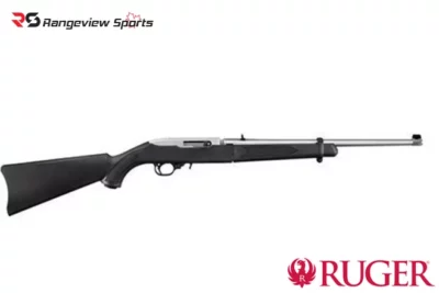 Ruger 10:22 Takedown Stainless Steel Rifle, 22 LR, 18.5″, Black -Rangeviewsports Canada