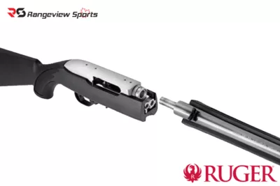 Ruger 10:22 Takedown Stainless Steel Rifle, 22 LR, 18.5″, Black Rangeviewsports Canada