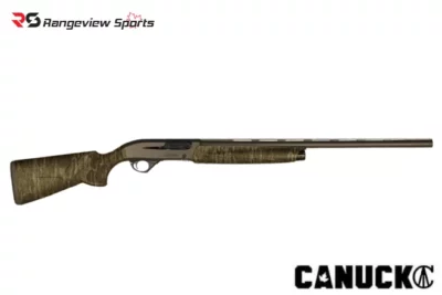 Canuck Hunter Shotgun, 3″ 12Ga 28″ Barrel Bronze Cerakote & Bottomland Camo