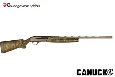 Canuck Elite Shotgun, 3 1:2″ 12Ga 28″ Barrel Bronze Cerakote & Bottomland Camo. Rangeviewsports Canada