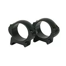 Weaver Grand Slam 1" Medium Top Mount Rings - Black