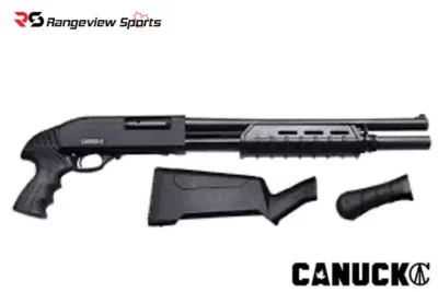 Canuck Enforcer 12 Gauge Pump Action Shotgun, 3″ Chamber, 17″ Barrel Rangeviewsports Canada