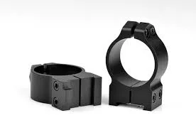 Warne Maxima 30mm High Matte Scope Rings 15TM - Fits Tikka