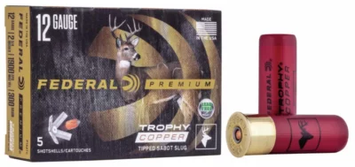 Federal Premium Trophy Copper Sabot Slug 12Ga 2 3/4″