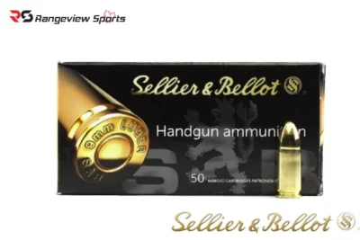 Sellier & Bellot 9mm Pistol Ammo, 124Gr FMJ – 1000Rds Rangeviewsports Canada