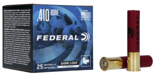 Federal Game Shok Game Load 410 Ga 2 1/2″ #7 1/2 Shot 1/2oz Federal Game Shok Game Load 410 Ga 2 1/2&Amp;Quot; #7 1/2 Shot 1/2Oz