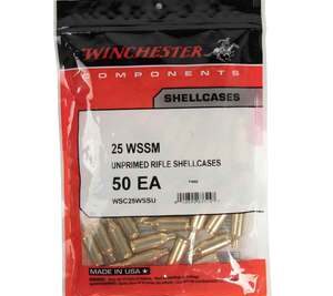 Winchester 243 WSSM Unprimed Rifle Shell Cases