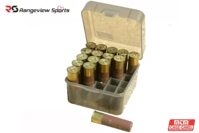 MTM Case-Gard S-25-12M, 25 Rd Shotshell Case – Smoke rangeview sports canada