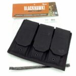 BlackHawk Triple M16 Mag Pouch Hook and Loop Bag - Black