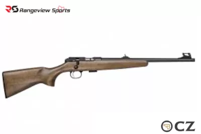 CZ 457 Scout Rifle, 22 LR 16″ Barrel Threaded Muzzle rangeview sports canada