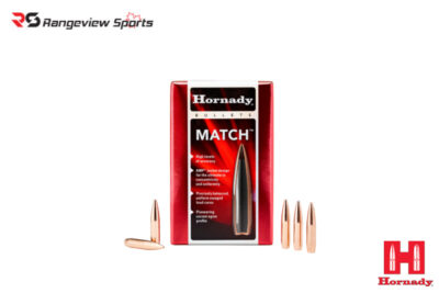 Hornady Match Projectiles 30 cal 168 Gr BTHP – 100:Box Rangeview sports CANADA