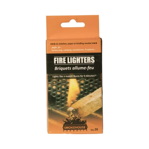 Smokehouse Products Fire Lighters - 20/Box | Rangeview Sports Canada