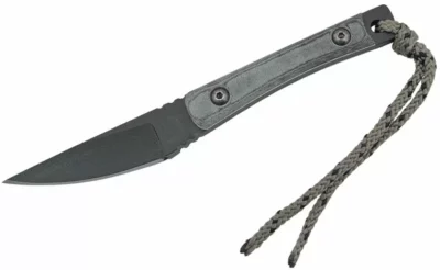 TOPS Scalpel Fixed Blade Knife - 1095 Carbon Micarta - TOPS Knives - Rangeview Sports Canada