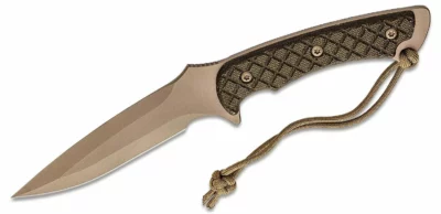 Spartan Blades Ares Fighter Fixed Blade Knife - FDE - Spartan Blades - Rangeview Sports Canada