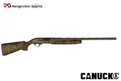 Canuck Hunter Shotgun, G.O. 3″ 12Ga 28″ Barrel Bronze Cerakote & Bottomland Camo rangeview sports canada