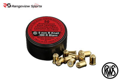 RWS 9mm Blank Cartridges Nitro RB – 50Rds Rangeview sports CANADA