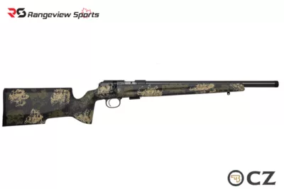 CZ 457 Varmint Precision Rifle, Trainer Camo 22 LR 16.5″ Barrel rangeview sports canada