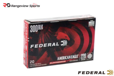 Federal American Eagle 300 Blackout Rifle Ammo, 150Gr FMJ – 20Rds Rangeview sports CANADA