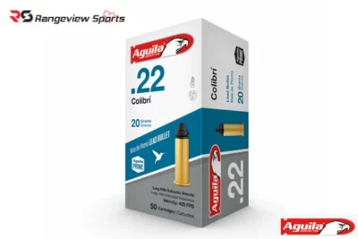 Aguila Colibri 22 LR Rimfire Ammo 20Gr, Velocity 420FPS – 1000Rds:Case rangeview sports canada