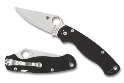 Spyderco Paramilitary 2 Folding Knife - Black