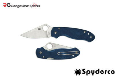 Spyderco Para 3 FRN Folding Knife – Blue Rangeview sports CANADA