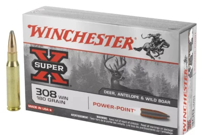 Winchester Super X Rifle Ammo 308 Win 180 Gr