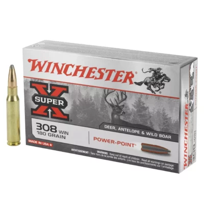 Winchester Super X Rifle Ammo 308 Win 180 Gr