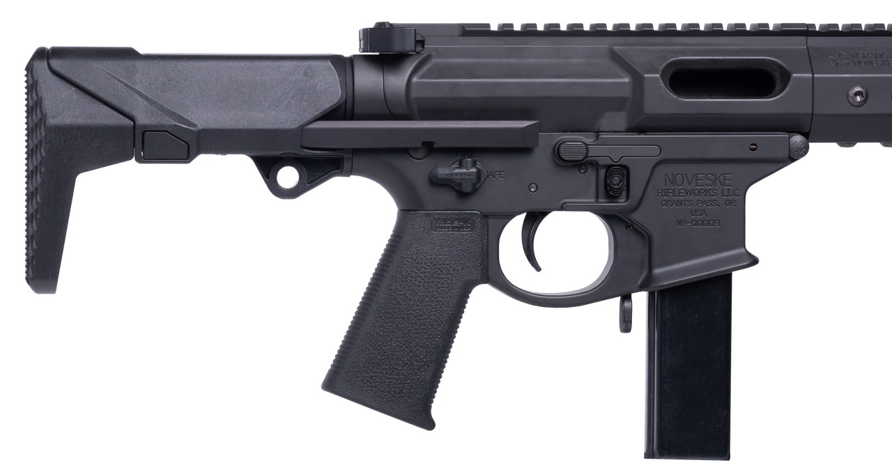 Live Q or Die Shorty Stock for AR/M4 Receiver Sets Black Rangeview