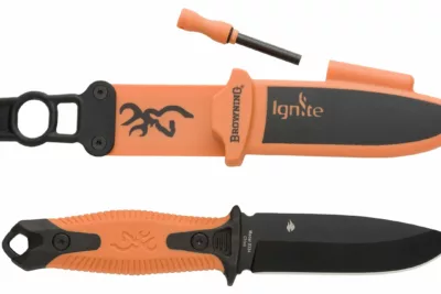 Browning Ignite Survival Knife - Orange/Black