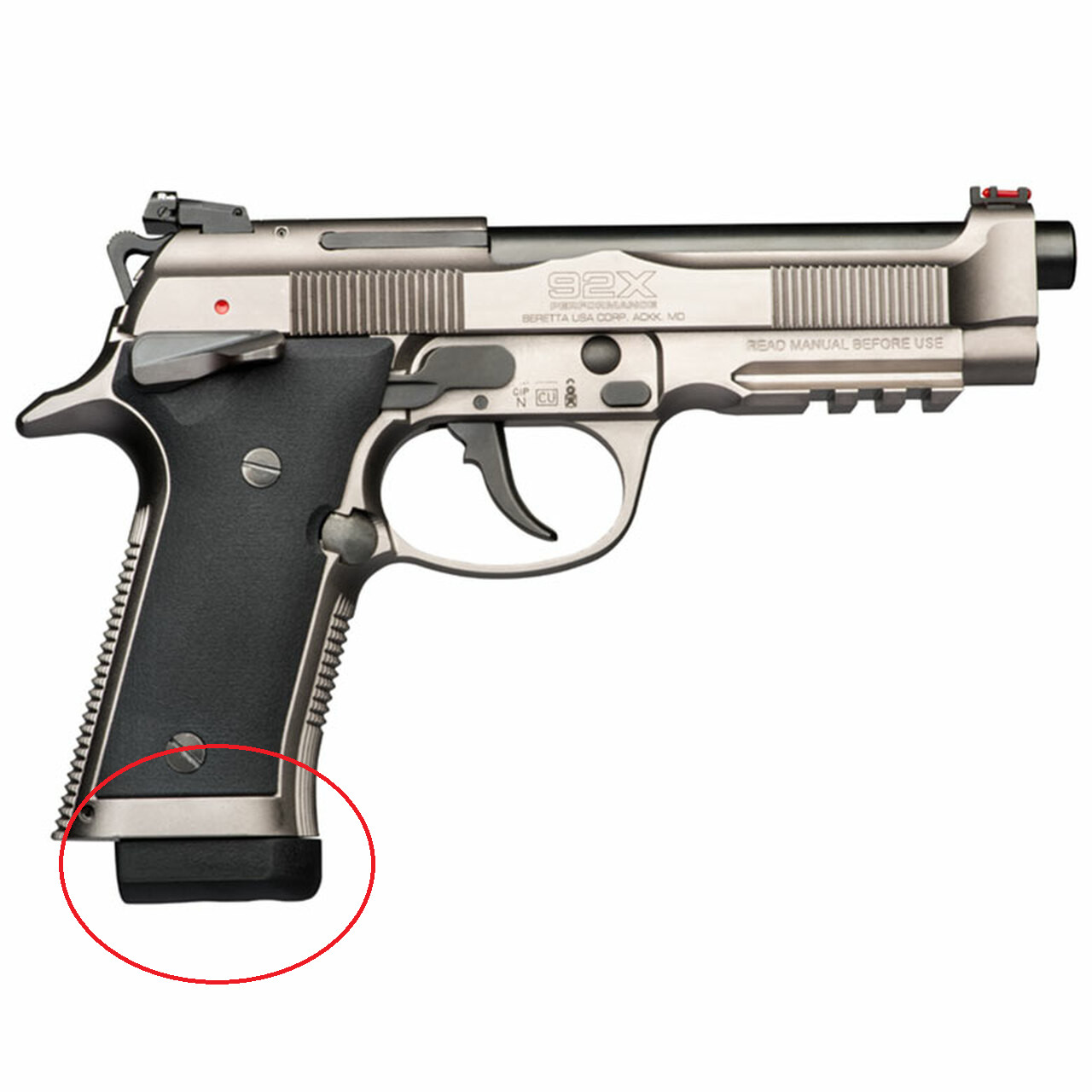 Beretta 92X Series Plastic Magazine Base Plate Rangeview Sports Canada