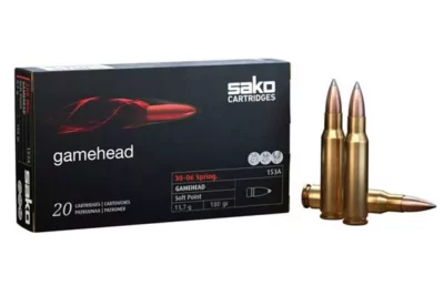 Sako 30-06 Sprg Gamehead Ammo 180 Gr