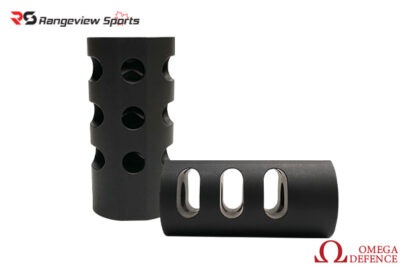 Omega Defence 9mm Muzzle Brake 1:2×28 rangview sports canada