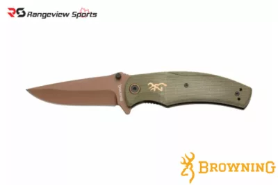 Browning Trailside Assisted Open Folding Knife rangeview sports canada